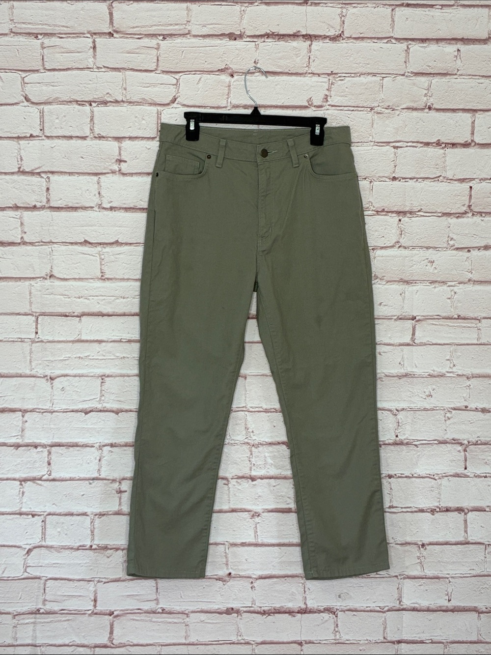 Patagonia Classic Straight Ankle Crop Pants in River Rock Like New Size 10 - Picture 3 of 9
